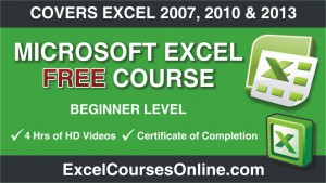 free online excel course
