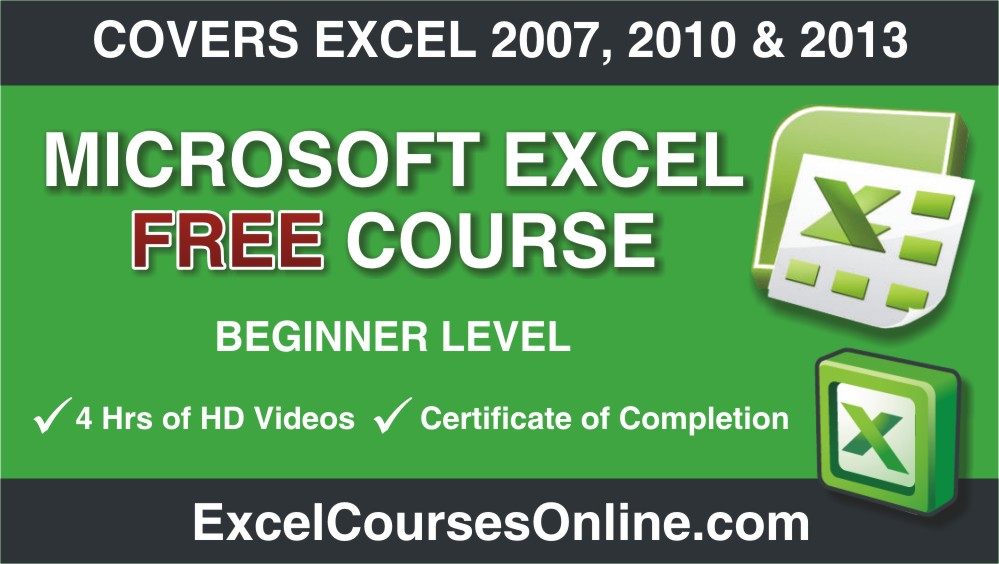 online course excel